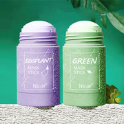 Green Tea & Eggplant Clay Mask Stick